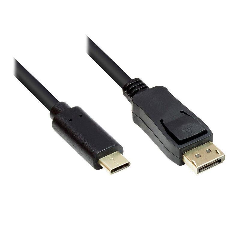Good Connections Adaptadorcable Usb-C An Dp1.2 Negro 2m