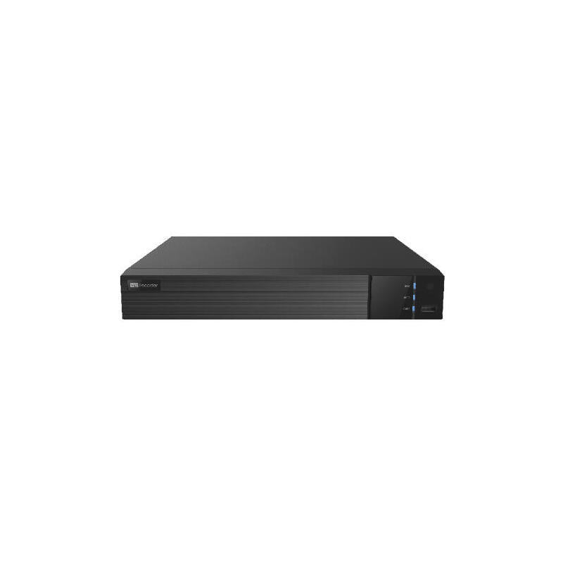 Grabador Nvr Ip 8ch 16mp Vca Lpr Video Structure Clasificación Atributos Personas Vehículos Detección Facial 1hdd 160mbps E/S Audio Alarma