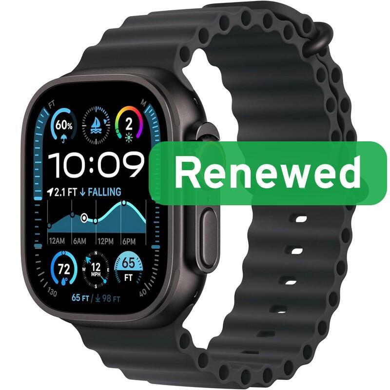 Grade A++ Apple Watch Ultra 2 Lte Retina Oled Ltpo Lte Titanium Negro Watchos