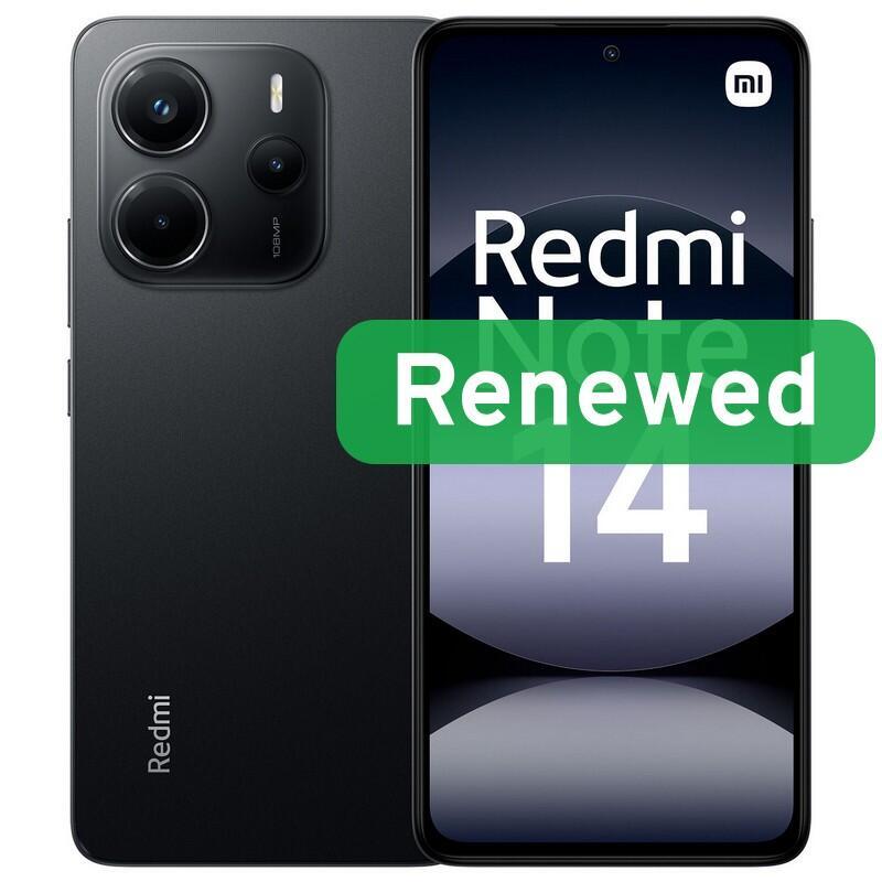 Grade A++ Redmi Note 14 6gb Ram 128gb 4g Midnight Negro Android