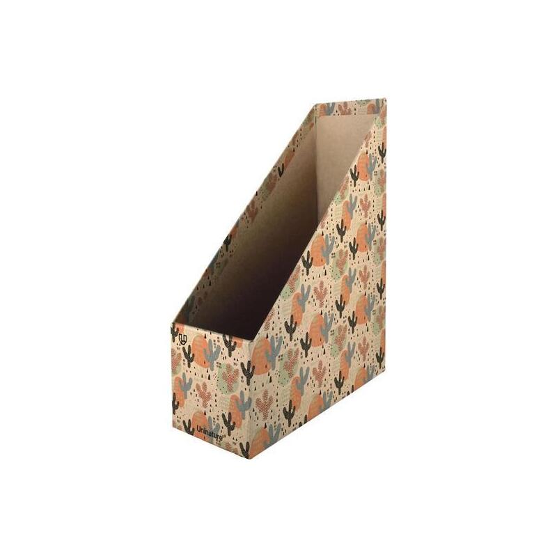 Grafoplás Revistero De Sobremesa Forrado Uninature Cactus