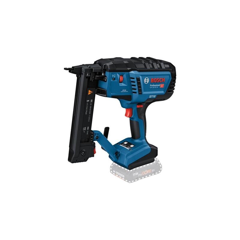 Grapadora Bosch Professional De Madera A Batería Gnh 18v-38 M Professional Solo, 18 Voltios, Grapadora Eléctrica Azul/Negro, Sin Batería Ni Cargador 601482500