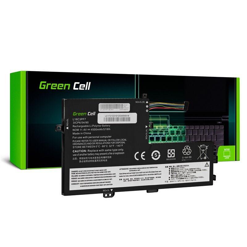 Green Cell Bateria L18c3pf7 11.4v 4500mah Para Lenovo Ideapad C340-14 S340-15