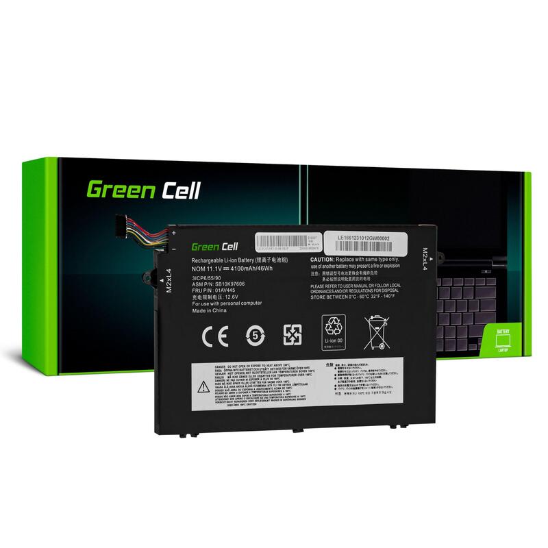 Green Cell Battery L17c3p51 L17l3p51 L17m3p51 L17m3p52 For Lenovo Thinkpad E480 E485 E490 E495 E580 E585 E590 E595