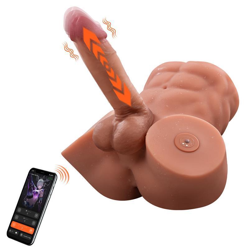 Gretel Semi Torso Con Dildo Desmontable, Thrusting Y App 6 Kg