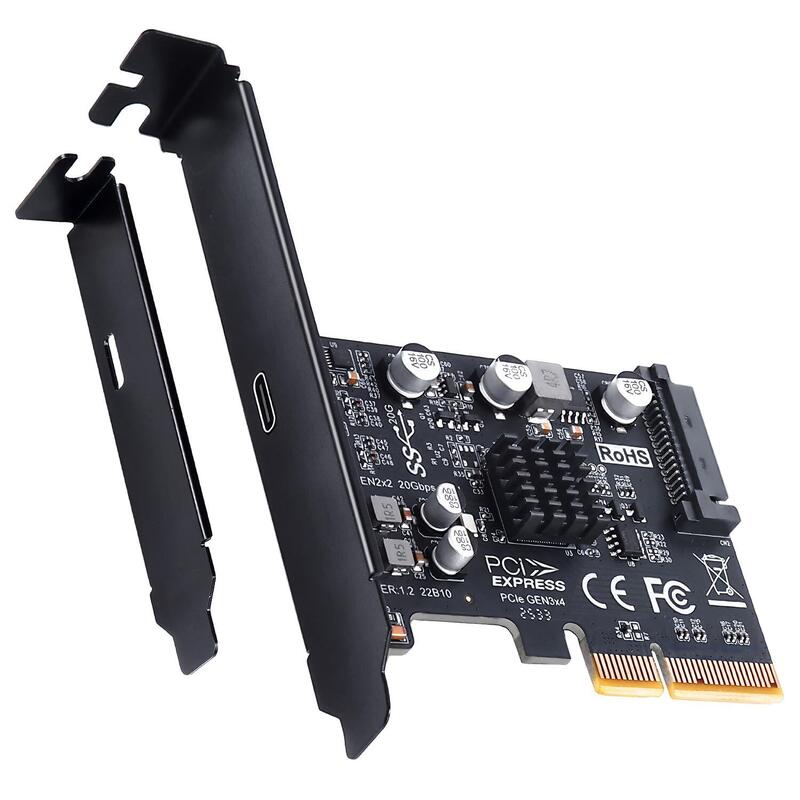 Grisgear Erweiterungskarte Usb-C 3.2 Gen2x2 Pcie-X4-Karte