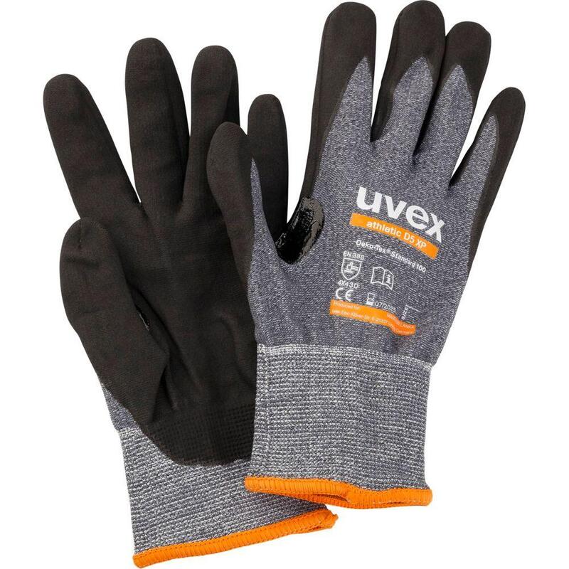 Guantes De Protección Contra Cortes Uvex Athletic D5 Xp Talla 9