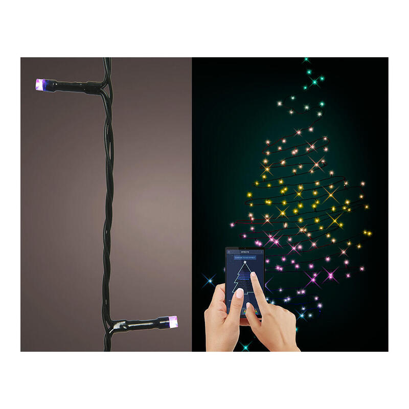 Guirnalda Led Danzante Bluetooth Multicolor 9,9m 50 Leds