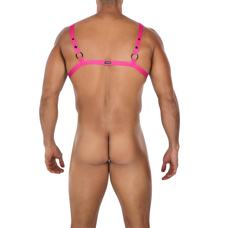 Arnés H4rness04-C Cruzado Ring Rosa Talla Única