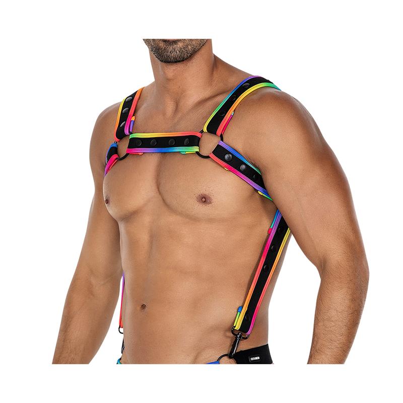 Arnés H4rness05 De Pecho Neon Multicolor Talla Única