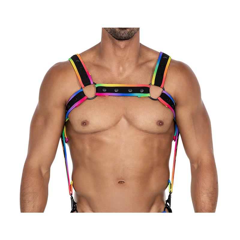 Arnés H4rness05 De Pecho Neon Multicolor Talla Única
