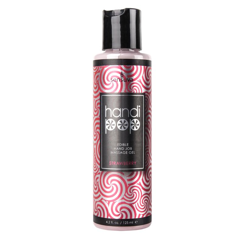 Handipop Gel De Masaje Y Sexo Oral Fresa 125 Ml