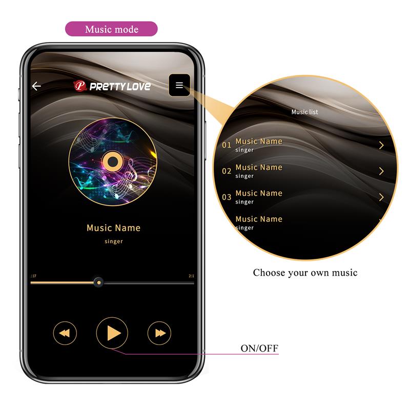 Hazelynn Estimulador Con App