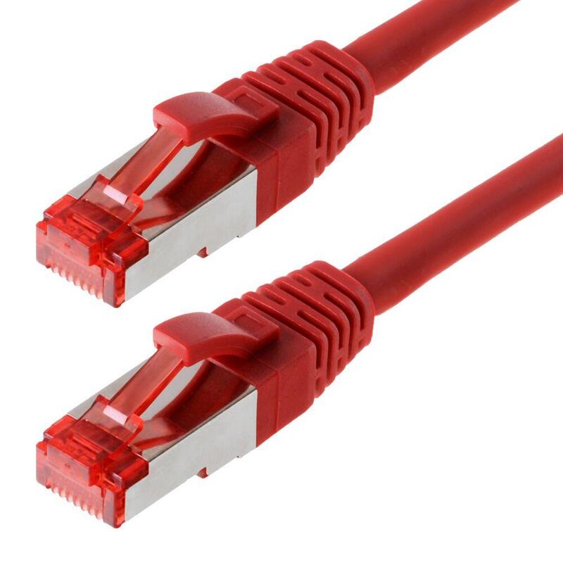 Helos Cable De Red S/Ftp Cat 6 Rojo 5,0m