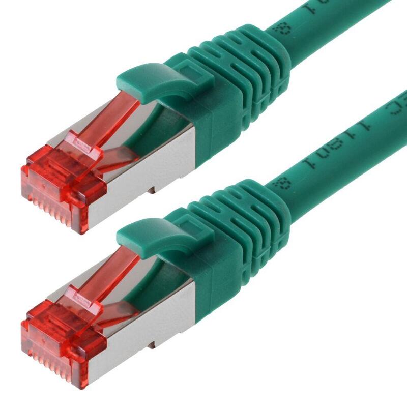 Helos Cable De Red S/Ftp Cat 6 Verde 1,0m