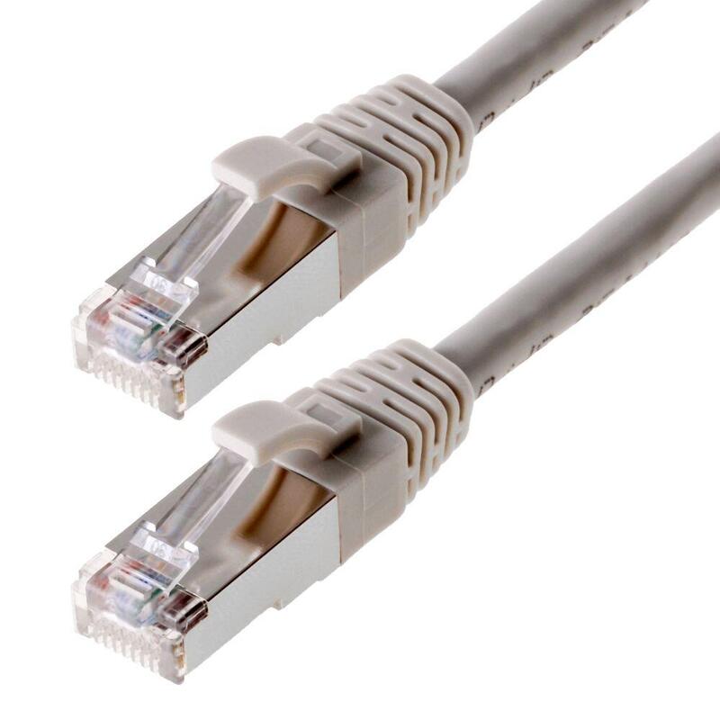 Helos Cable De Red Sf/Utp Cat 5e Gris 10,0m