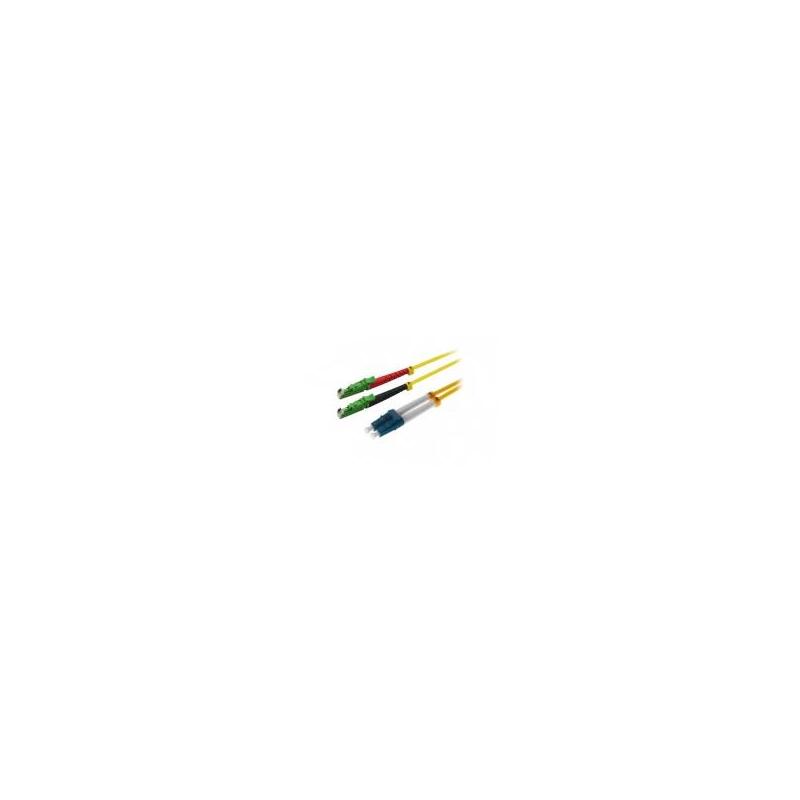 Helos Lwl Cable De Red E2000® Apc (Lsh)/Lc Duplex 9/125?M Os2 Amarillo 7,5m