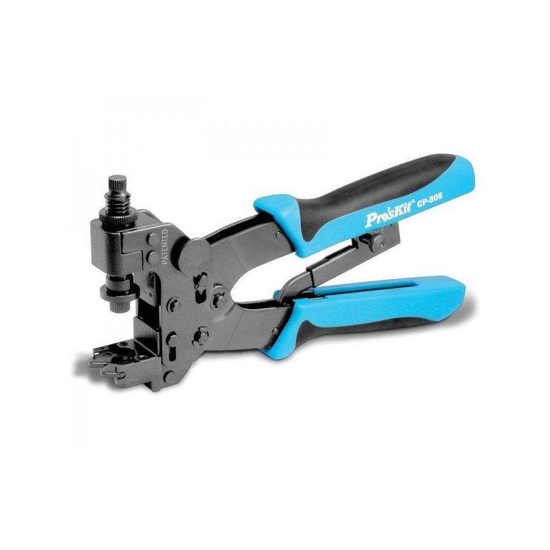 Herramienta Crimpadora Por Compresion Conectores Bnc Rg-59 Y Rg6