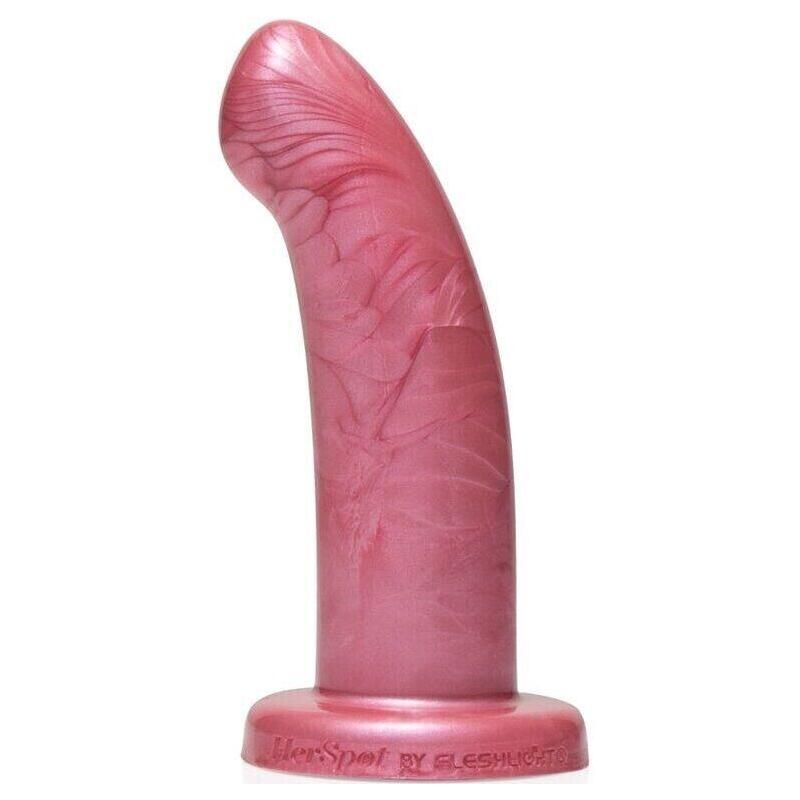 Herspot Fleshlight - Dildo Curvado Golden Rose M