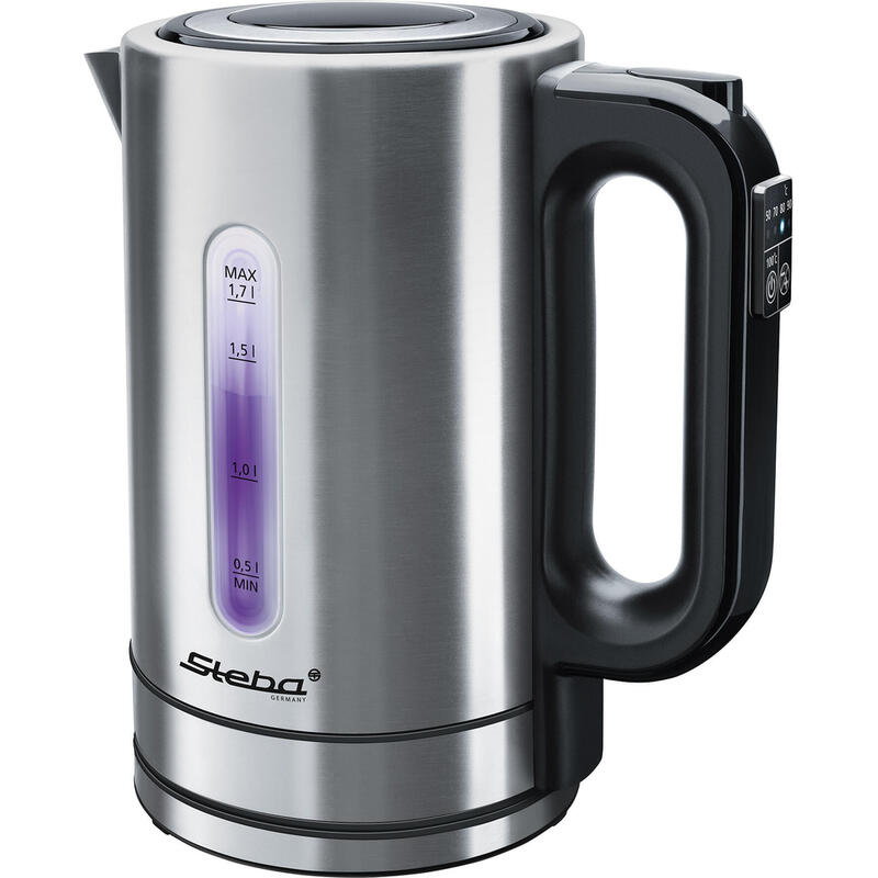 Hervidor De Agua Steba Wk 21 Inox 1,7 L Acero Inoxidable 2200 W