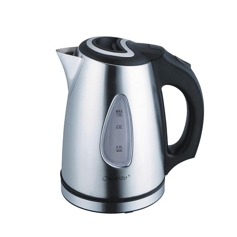 Hervidor Eléctrico Maestro Mr-029new 1l Acero Inoxidable 1600 W