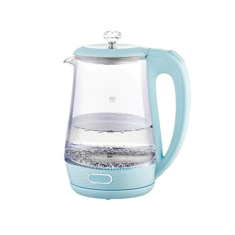 Maestro Mr-052-Blue Hervidor Eléctrico De Vidrio, Azul 1,7 L