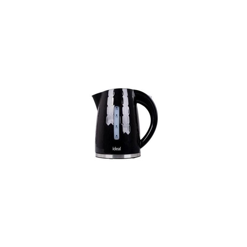 Hervidor Ideal 1,8 L, Potencia 1500 W, Negro Brillante
