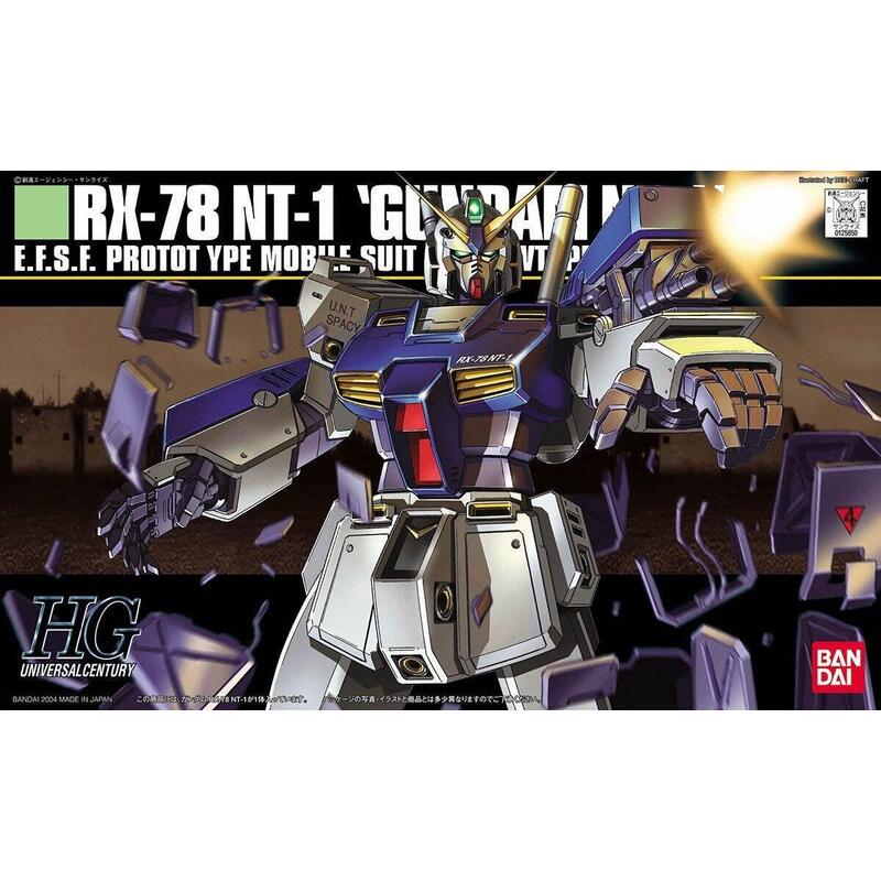 Hguc 1/144 Rx-78 Nt-1 Gundam Nt-1