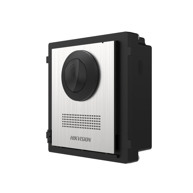 Hikvision Ds-Kd8003-Ime1(B)/Ns Sistema De Intercomunicación De Video 2 Mp Negro, Acero Inoxidable