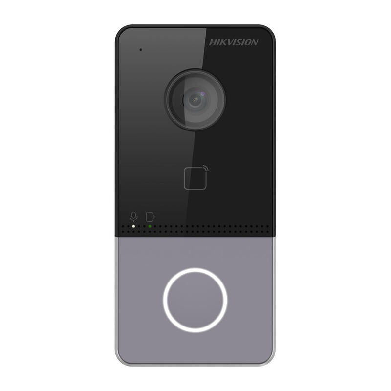 Hikvision Ds-Kv6113-Wpe1(C) Sistema De Intercomunicación De Video 2 Mp Negro, Gris