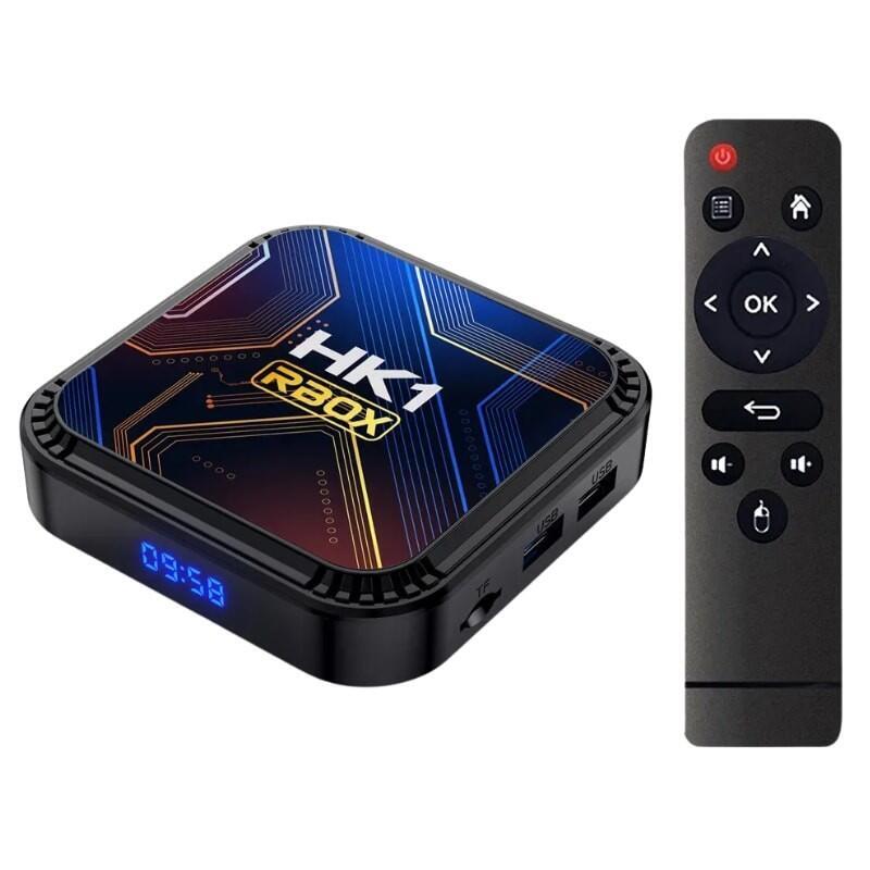 Hk1 Rbox K8s Rk3528 4gb/64gb Android 13 Negro - Android Tv