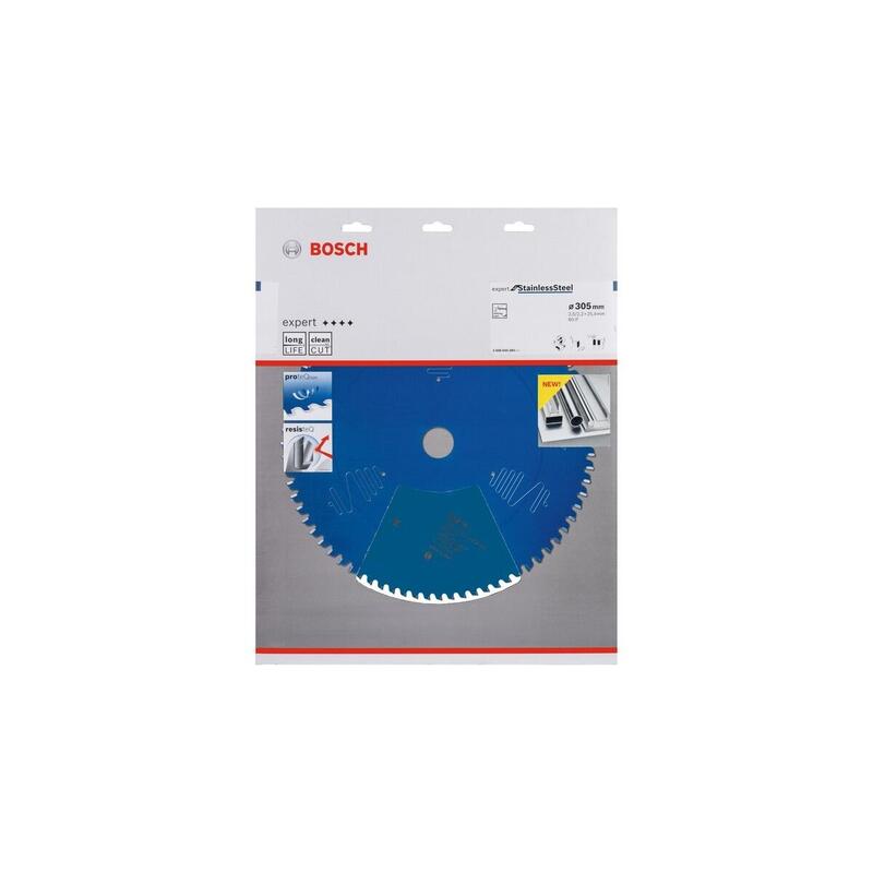 Hoja De Sierra Circular Bosch Professional Expert Para Acero Inoxidable, Ø 305 Mm, Diámetro 80z De 25,4 Mm, Para Sierras Tronzadoras E Ingletadoras 2608644284