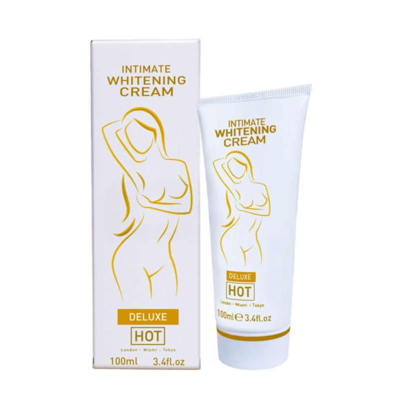 Hot - Crema Blanqueadora Íntima Deluxe 100 Ml