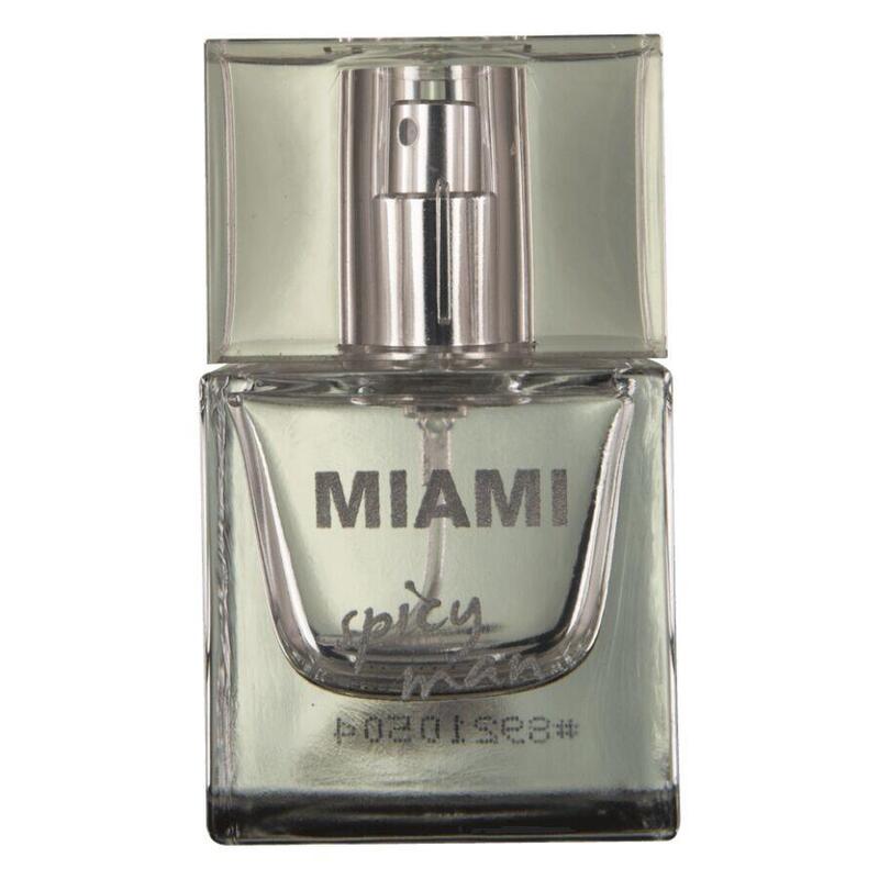 Hot - Perfume Con Feromonas Miami Spicy Hombre 30 Ml