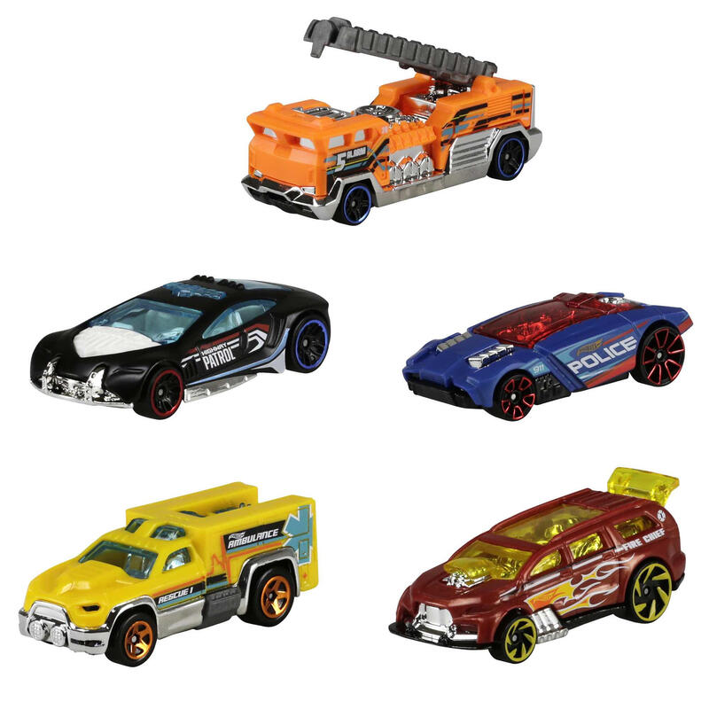 Hot Wheels Surtido De 5 Vehículo De Juguete