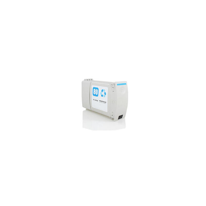 Hp 80 Cyan Tinta Generico C4846a