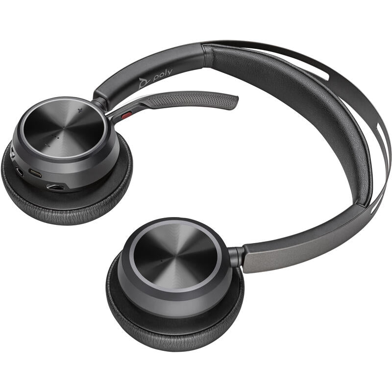 Hp Auricular Estéreo Poly Vfocus2 Con Usb-A Y Bluetooth