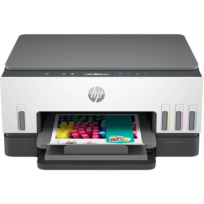 Hp Smart Tank 670 All-In-One Inyección De Tinta Térmica A4 4800 X 1200 Dpi 12 Ppm Wifi