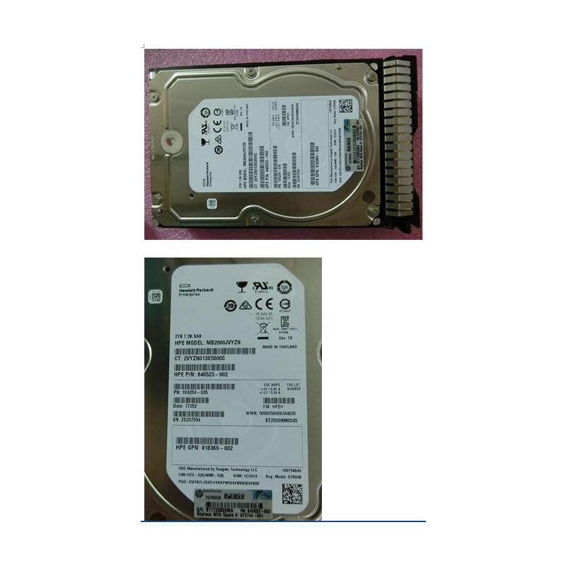 Hpe 872744-001 Disco Duro Interno 2 Tb 7200 Rpm 3.5" Sas