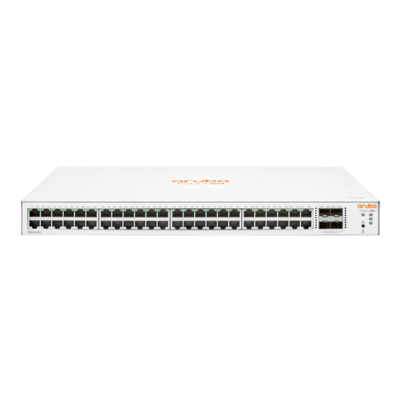Hpe Aruba Instant On 1830 48g 4sfp Switch Conmutador Inteligente 48 X 10/100/1000 + 4 X Gigabit Sfp Sobremesa Montaje En Rack