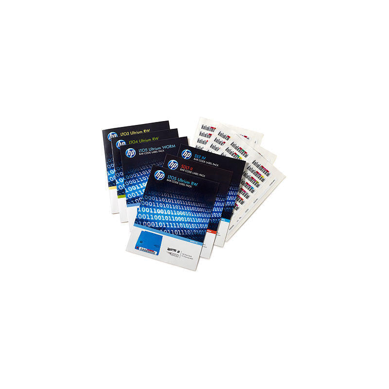 Hpe Lto6 Ultrium Barcode Label Rw (100+10) Q2013a