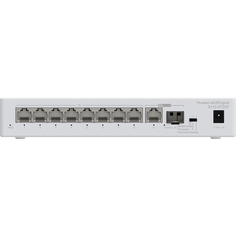 Huawei S110-8t2st (8*10/100/1000base-T Ports, 1*Ge Sfp Port, 1*10/100/1000base-T Port)