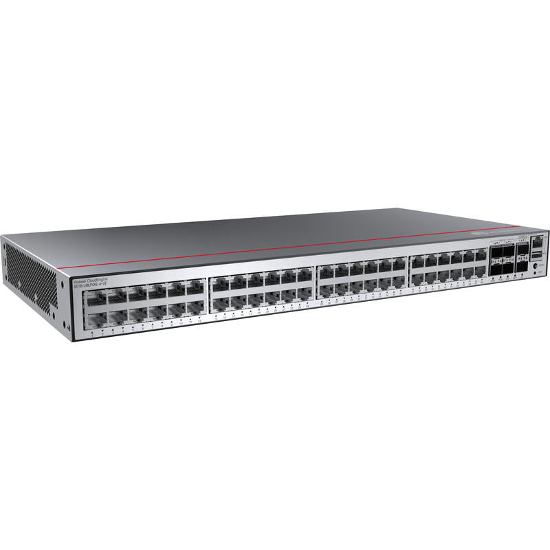 Huawei Switch S5735-L48lp4xe-A-V2 (48*10/100/1000base-T Ports, 4*10ge Sfp+ Ports, 2*12ge Stack Ports, Poe+, Ac Power) + Software (98012052 + 88037bnm)