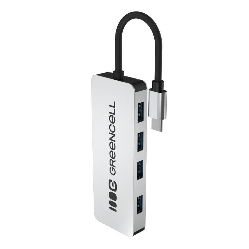Hub Usb-C Basic Usb-C Para 4x Usb-A 3.0