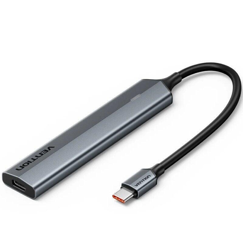 Hub Usb Tipo-C 3.2 Vention Ckyhb 4xusb Tipo-C 1xusb Tipo-C Pd