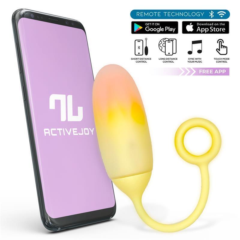 Huevo Con App Silicona Doble Capa Degradado