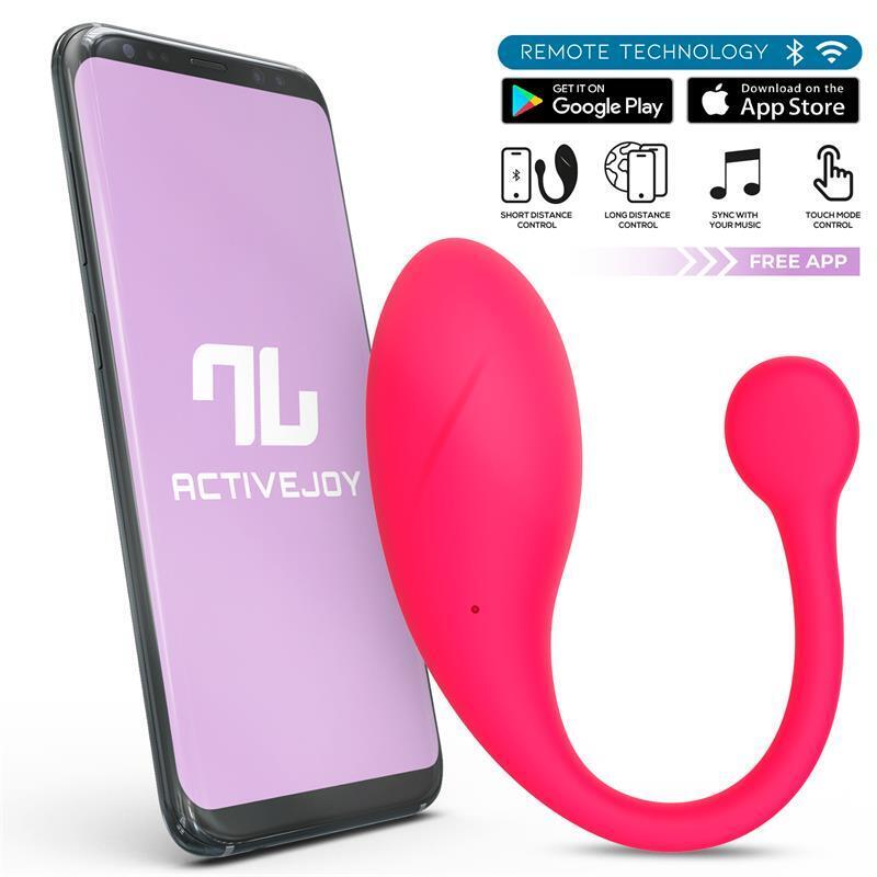Huevo Vibrador Bulby Con App Rojo