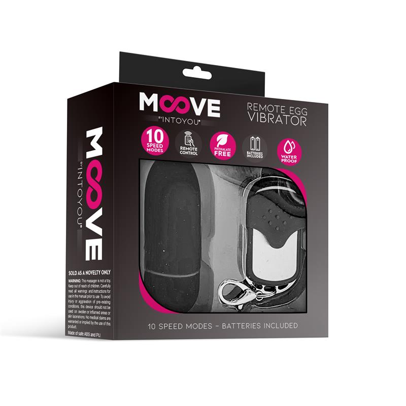 Huevo Vibrador Con Control Remoto Negro