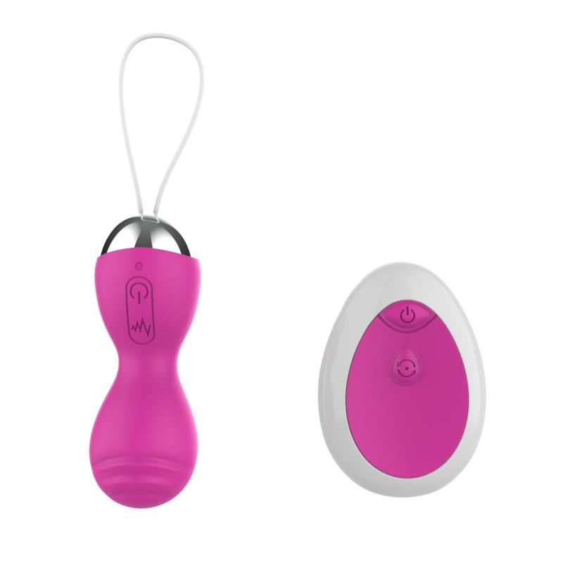 Huevo Vibrador Con Control Remoto Usb Rosa