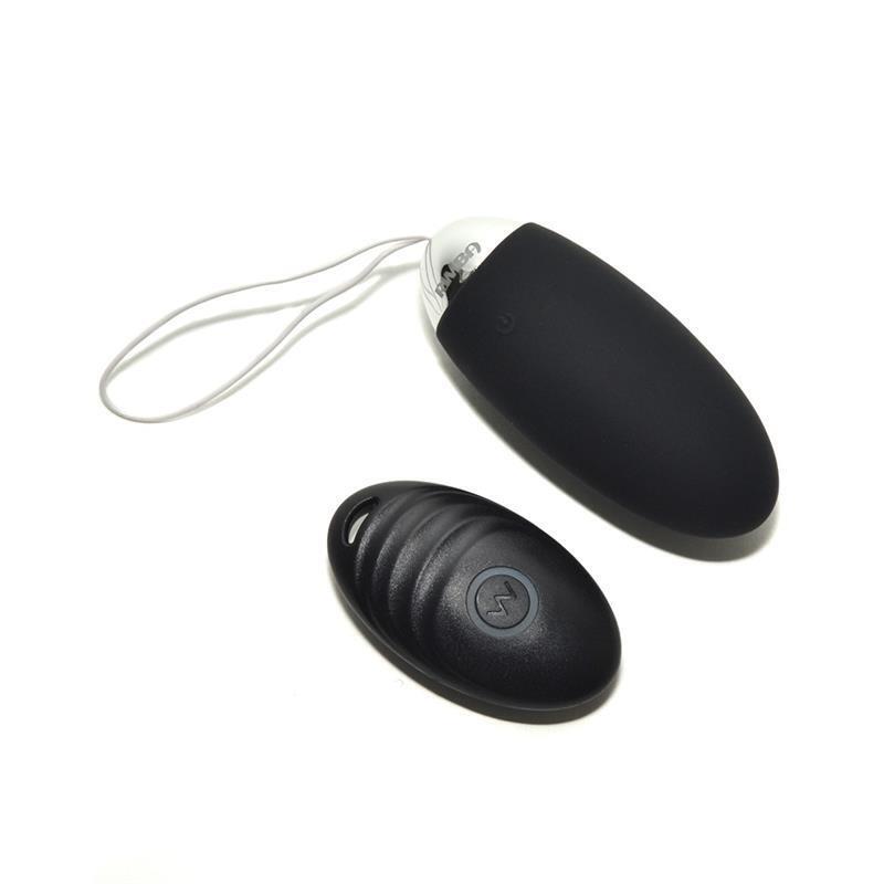 Huevo Vibrador Con Control Remoto Venice Negro